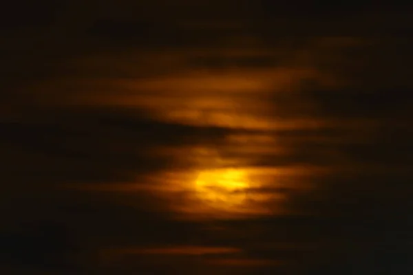 Atardecer Dramático Cielo Tropical — Foto de Stock