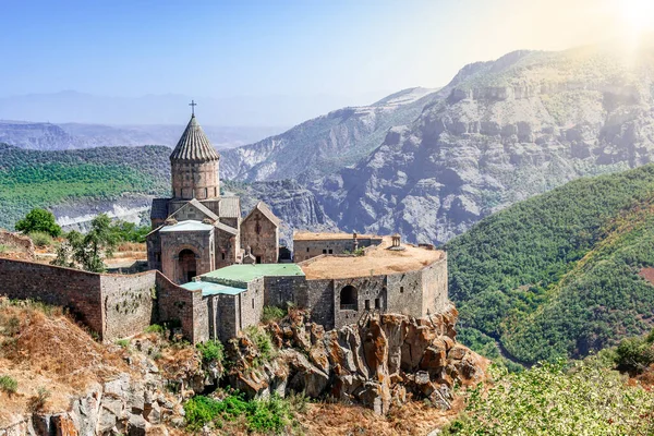 Mosteiro Tatev Armênia Arquitetura — Fotografia de Stock