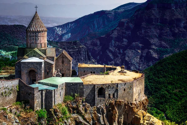Tatev Monastery Armenia Architecture — Fotografia de Stock