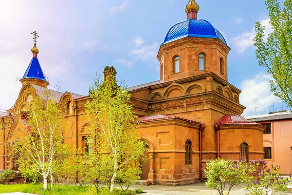 Ruský Orthodox Church Kanaker Jerevan — Stock fotografie