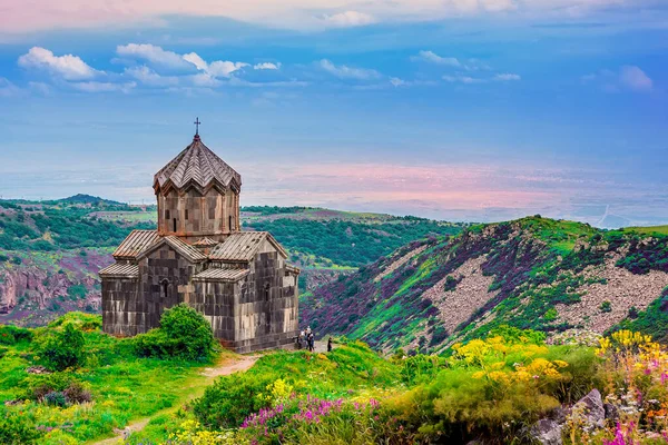 Amberd Church Armenia Architecture — Fotografia de Stock