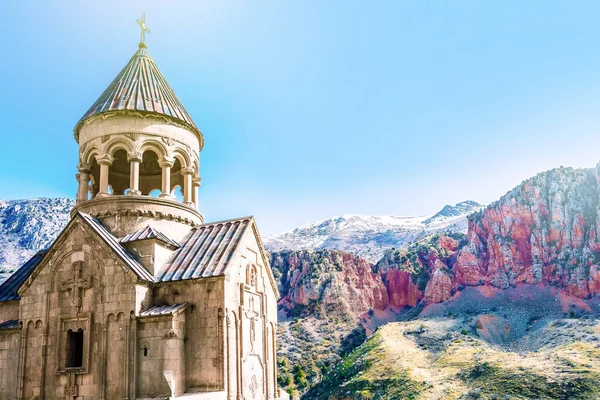 Średniowieczny Klasztor Noravank Armenii Został Założony 1205 — Zdjęcie stockowe