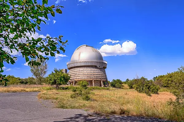 Astronomical Observatory Telescope Armenia Byurakan — Foto de Stock