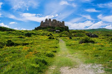 Amberd kalesi kalıntıları