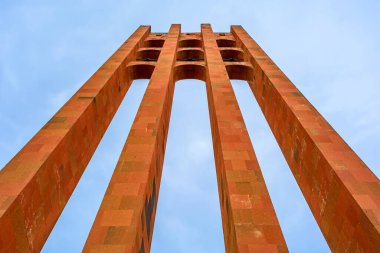 SARDARAPAT, ARMENIA - June 11, 2018 , Sardarapat Memorial, a memorial complex to the Battle of Sardarapat located in the village of Araks.