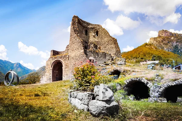 Ruins of the ancient Armenian monastery of Akhtala. Armenia