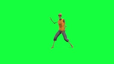 İskelet dansı. döngü klipleri