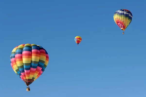 Globos Aire Caliente Cielo Azul — Foto de Stock