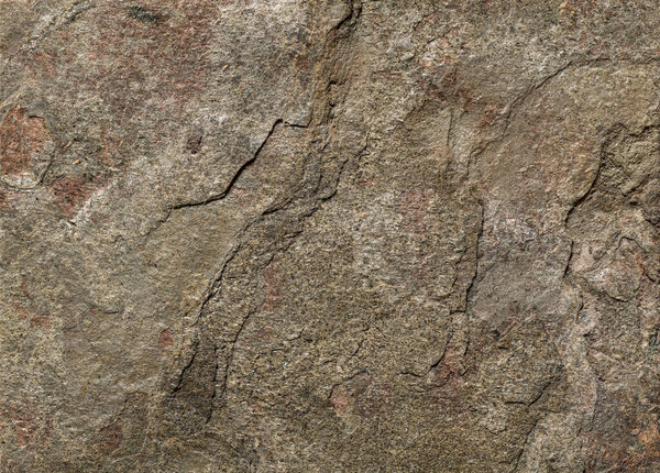 Flat stone surface with stratifications