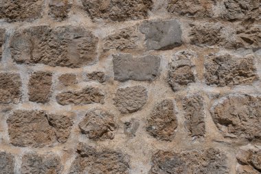 Eski taş duvar. Eski taş işçiliği arkaplanı