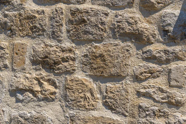 Old Stone Wall Vintage Stonework Background — Stockfoto