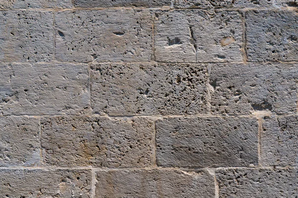 Old Stone Wall Vintage Stonework Background — Photo