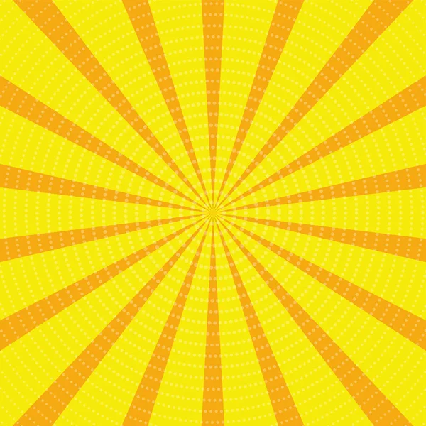 Hintergrundabbildung in gelben und orangen Farben. — Stockvektor