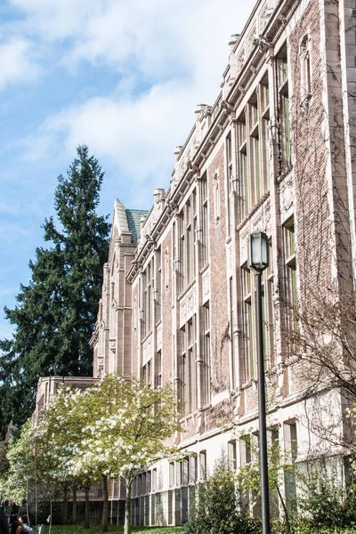 Biblioteca Suzallo Universidad Washington — Foto de Stock
