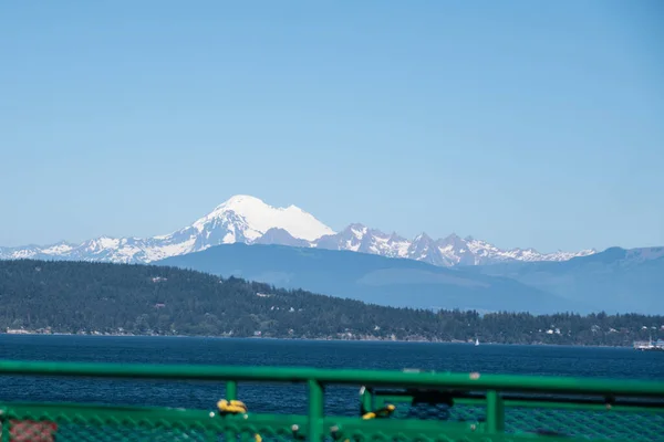 Mount Baker Orcas Island Ferry — ストック写真