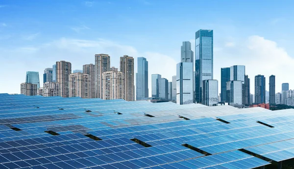 chongqing urban landscape, landmarks and solar panels