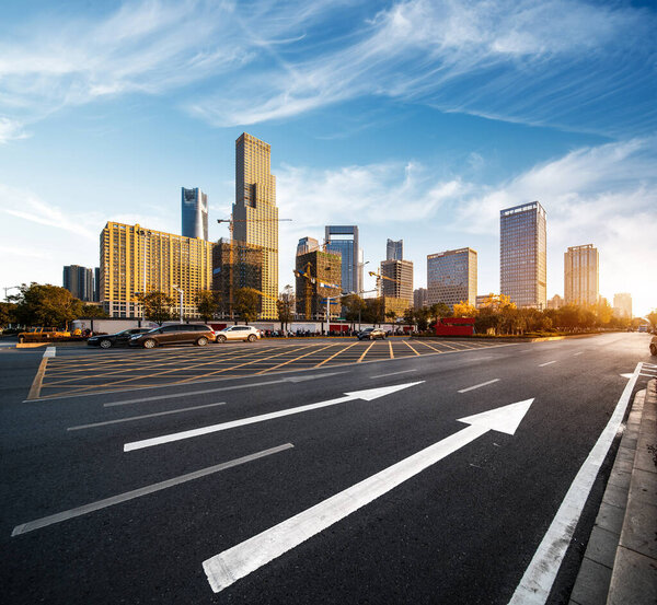 High Speed Rail with cityscape in beijing china