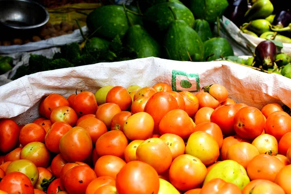 Grönsaksmarknaden Indien — Stockfoto
