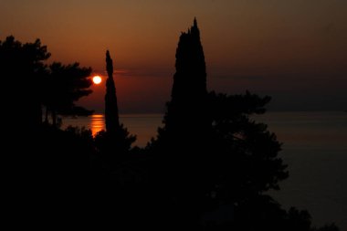 Sonnenaufgang am Tsamadou Strand - Kokkari - Samos - Griechenland / Sunrise at Tsamadou Beach - Kokkari - Samos - Greece /