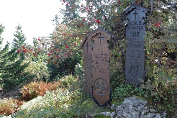 Gedenktafel Bayern Memorial Tablet Bavaria — Foto Stock