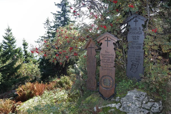 Gedenktafel Bayern Memorial Tablet Bavaria — Stockfoto