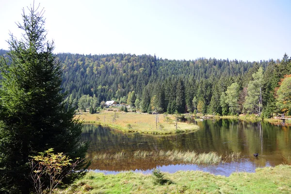 Kleiner Arbersee Kleiner Arbersee — Foto Stock