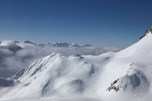 Berge Davos Mountains Davos — Stock Photo, Image
