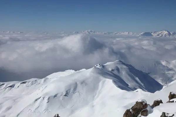 Berge Davos Mountains Davos — 스톡 사진