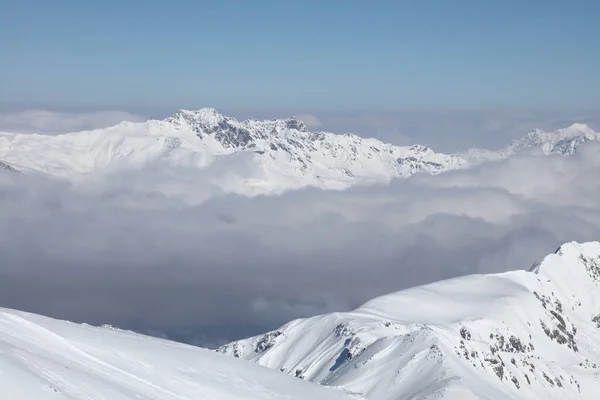 Berge Davos Mountains Davos — Stock Photo, Image