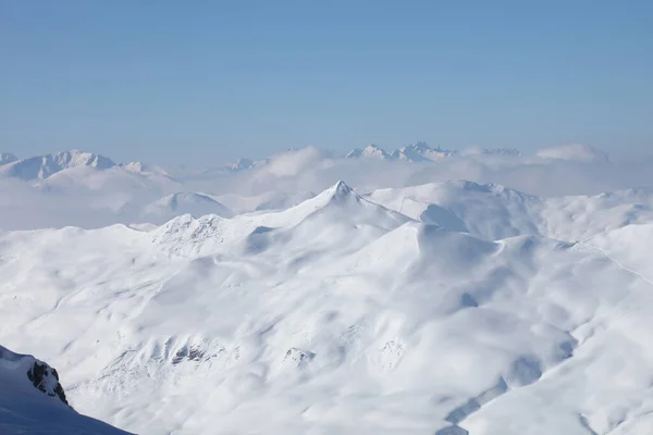 Berge Davos Mountains Davos — Foto Stock