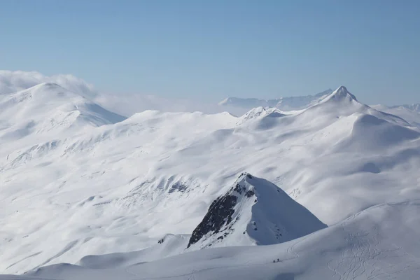 Berge Davos Mountains Davos — 스톡 사진