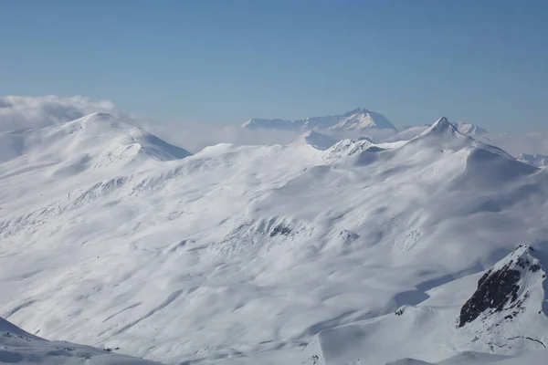 Berge Davos Mountains Davos — стоковое фото