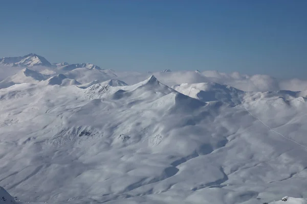 Berge Davos Mountains Davos — стоковое фото