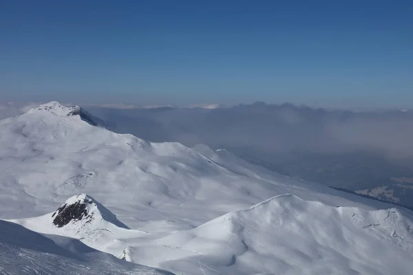 Berge Davos Mountains Davos — 스톡 사진