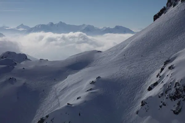 Berge Davos Mountains Davos — Zdjęcie stockowe