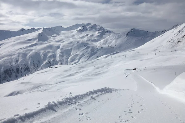 Berge Davos Mountains Davos — Stok fotoğraf