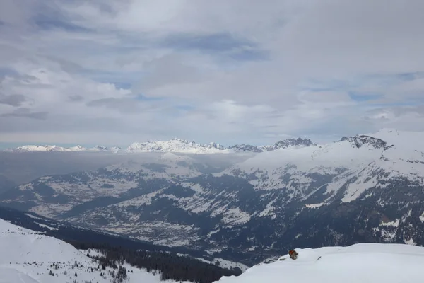 Berge Davos Mountains Davos — Foto Stock