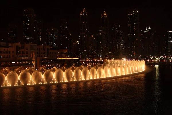 Dubai Dubai Fountain Dubai Dubai Fountain — Foto de Stock