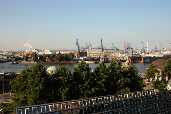 Hamburg Hafen Hamburg Harbour — Stock Photo, Image