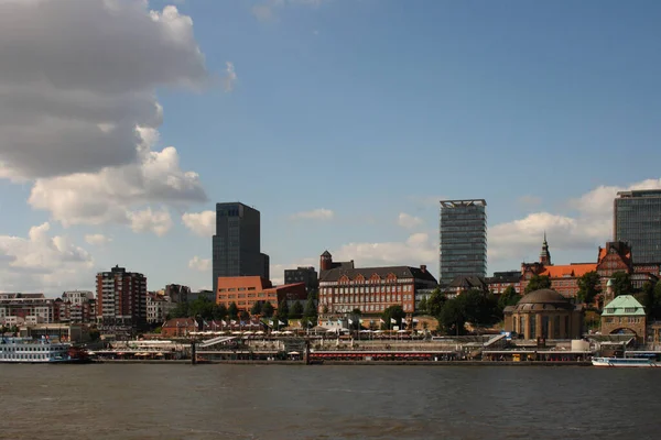 Hamburg Hafen Landungsbruecken Hamburg Harbour Landungsbruecken — Stockfoto