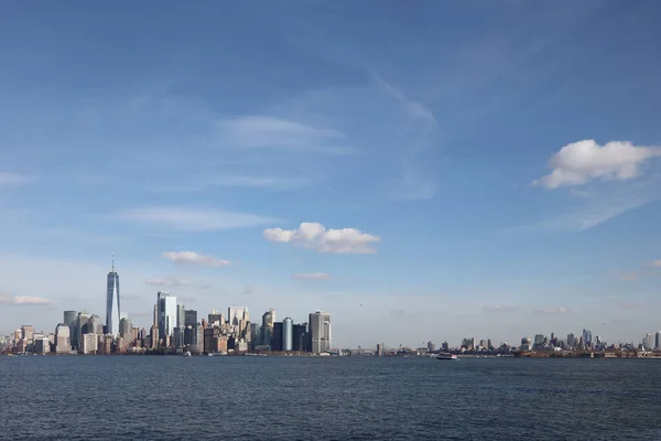 New York Und Brooklyn Skyline New York Brooklyn Skyline — Foto de Stock