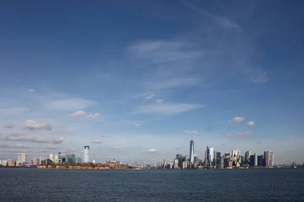 New York Und Jersey Skyline New York Jersey City Skyline — Stok fotoğraf