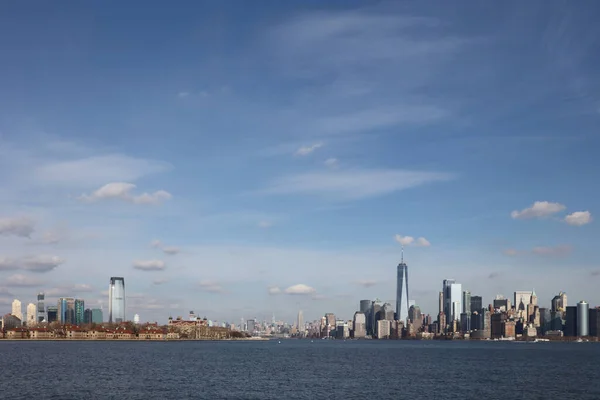 New York Und Jersey Skyline New York Jersey City Skyline — Φωτογραφία Αρχείου