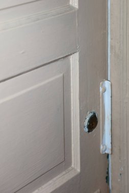 James Dean - Badtuer Wohnung New York / James Dean - Bathroom door Apartment New York /