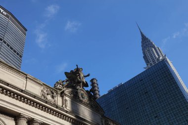 New York - Grand Central Terminal - Figurenensemble / New York - Grand Central Terminal - Figure ensemble /