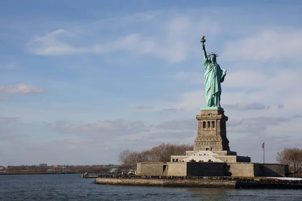 Freiheitsstatue Satue Liberty Liberty Enlightening World — Fotografia de Stock