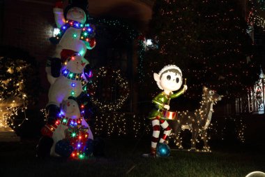 New York - Weihnachten - Dyker Heights / New York - Christmas - Dyker Heights /