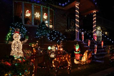 New York - Weihnachten - Dyker Heights / New York - Christmas - Dyker Heights /