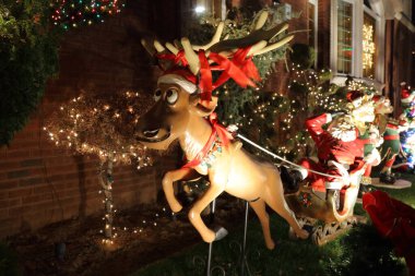 New York - Weihnachten - Dyker Heights / New York - Christmas - Dyker Heights /