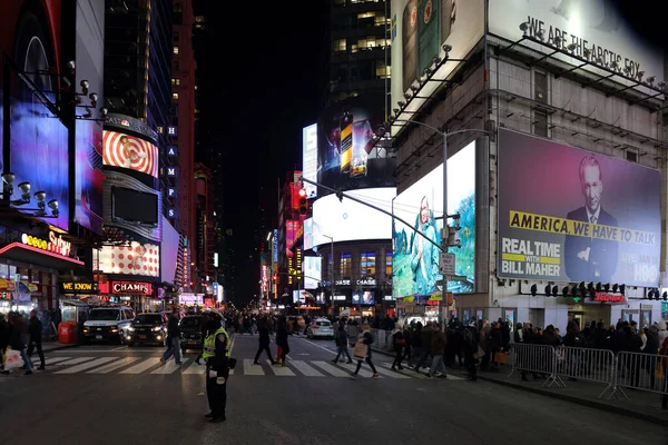 New York Strassenbild 42Nd Street New York Streetscape 42Nd Street — Fotografia de Stock